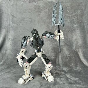 Lego Bionicle Warriors Takanuva #8699 No Box 95% Complete **Missing One Cannon**